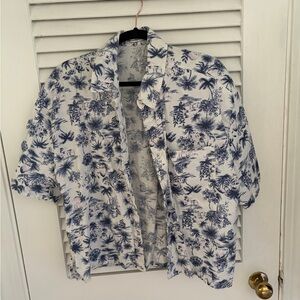 Abercrombie Linen Button Down